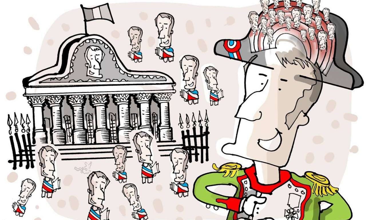 Ο σκιτσογράφος που χαλάει τα γενέθλια του Μακρόν