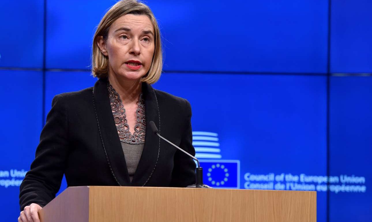 Μογκερίνι: Η Ιερουσαλήμ να είναι κοινή πρωτεύουσα Παλαιστίνης και Ισραήλ