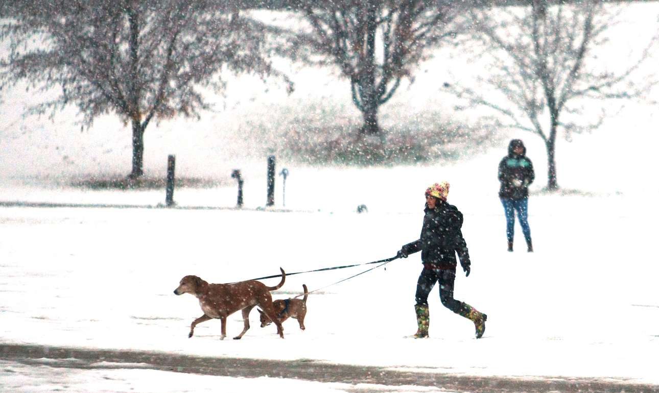 Ο καιρός τρελάθηκε – το έστρωσε ακόμα και στο Τέξας! [εικόνες]