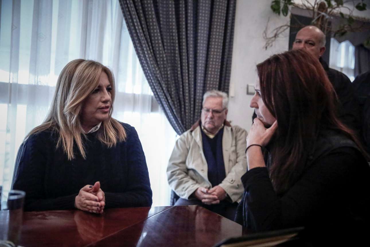 Πρωτοβουλίες και επίσκεψη στη Μάνδρα από Φώφη και Καμίνη