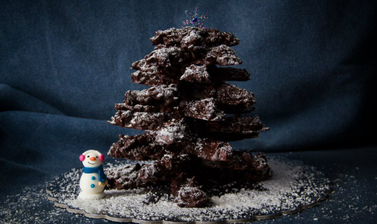 Το σοκολατένιο δεντράκι των Χριστουγέννων