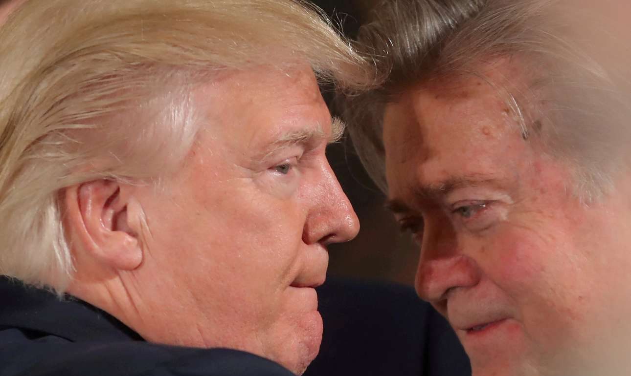 Ο Στιβ Μπάνον κατηγορεί τον γιο του Τραμπ για προδοσία – Τι απαντά ο αμερικανός πρόεδρος