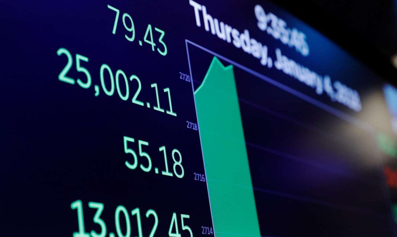 Ο Dow Jones ξεπέρασε -για πρώτη φορά- τις 25.000 μονάδες