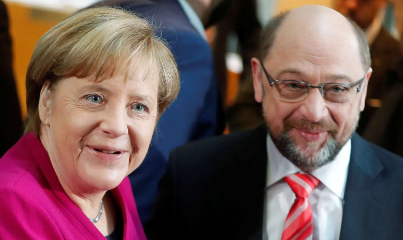 «Μπορεί να πετύχει»… Αισιόδοξη η Μέρκελ για το παζάρι με το SPD