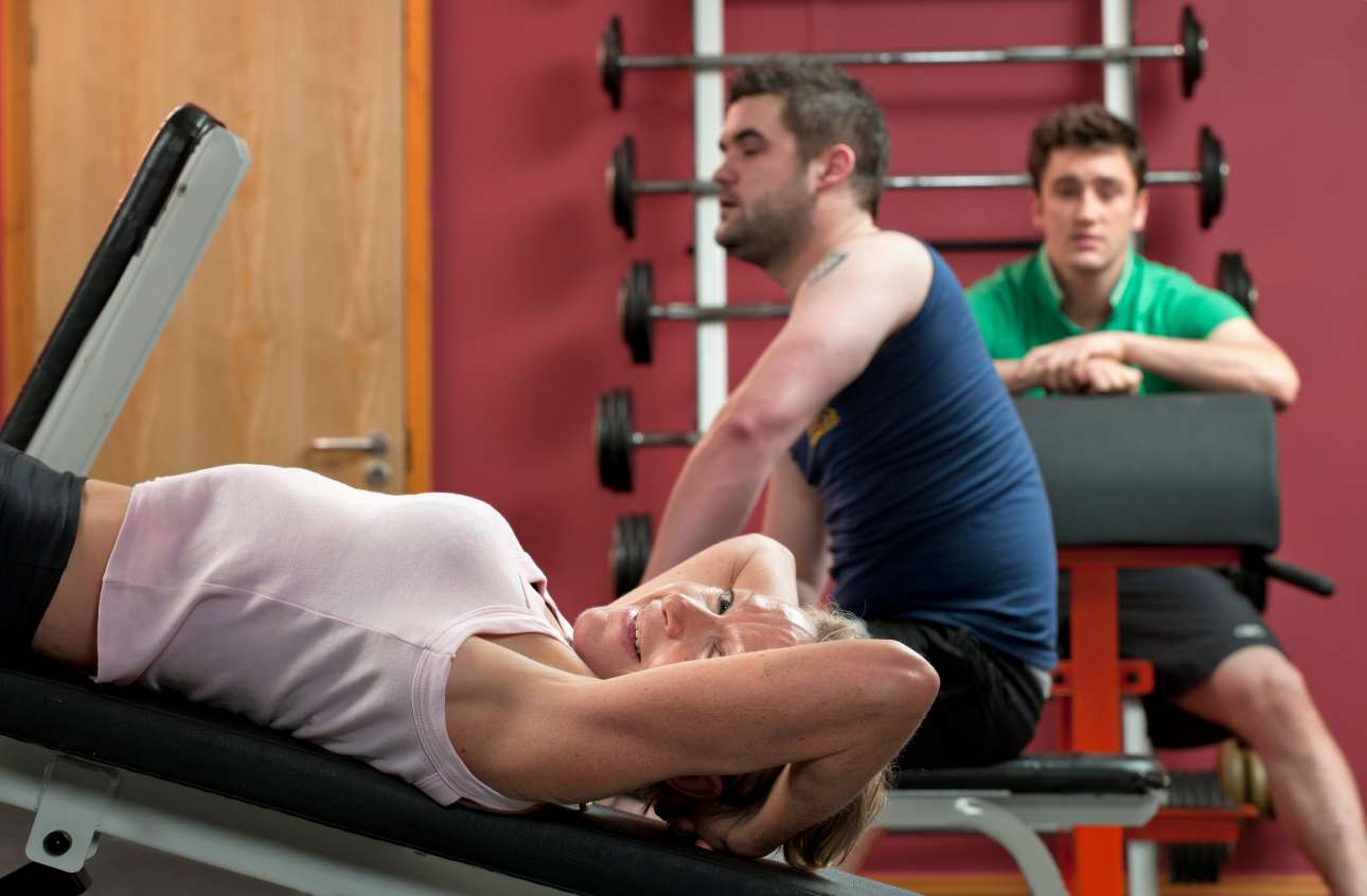 Απόγευμα στο γυμναστήριο