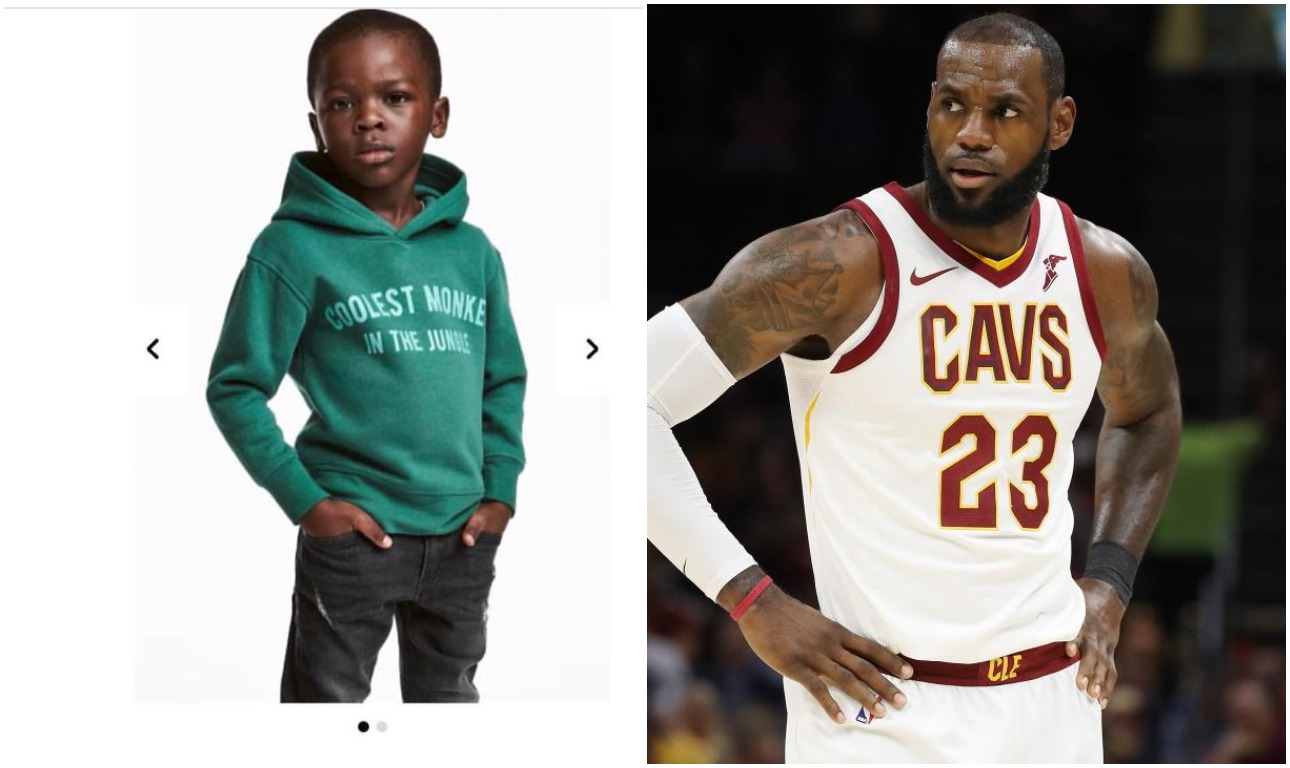 Ο Λεμπρόν Τζέιμς «καρφώνει» την H&M για ρατσιστική παιδική μπλούζα