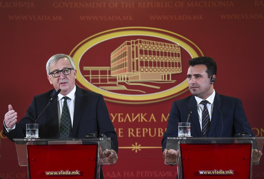 Γιούνκερ προς ΠΓΔΜ: «Είστε μέρος της Ευρώπης, αλλά δεν έχω να σας πω ημερομηνία ένταξης»