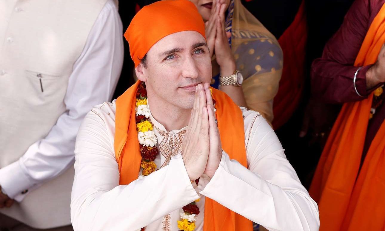 Ο Τριντό πήγε στην Ινδία (ντυμένος ως σταρ του Μπόλιγουντ!)