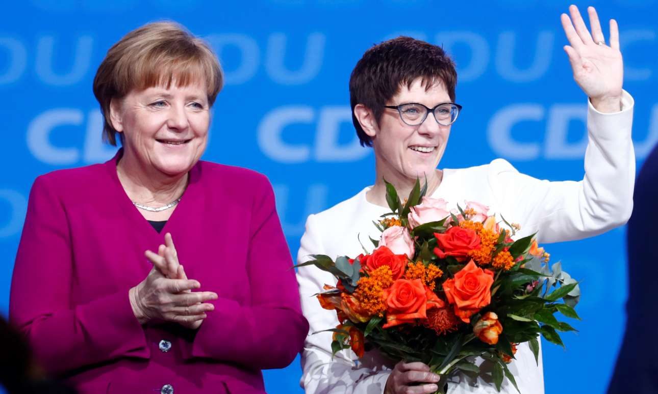 Το CDU -με νέα γραμματέα- ενέκρινε τη συμφωνία για τον μεγάλο συνασπισμό