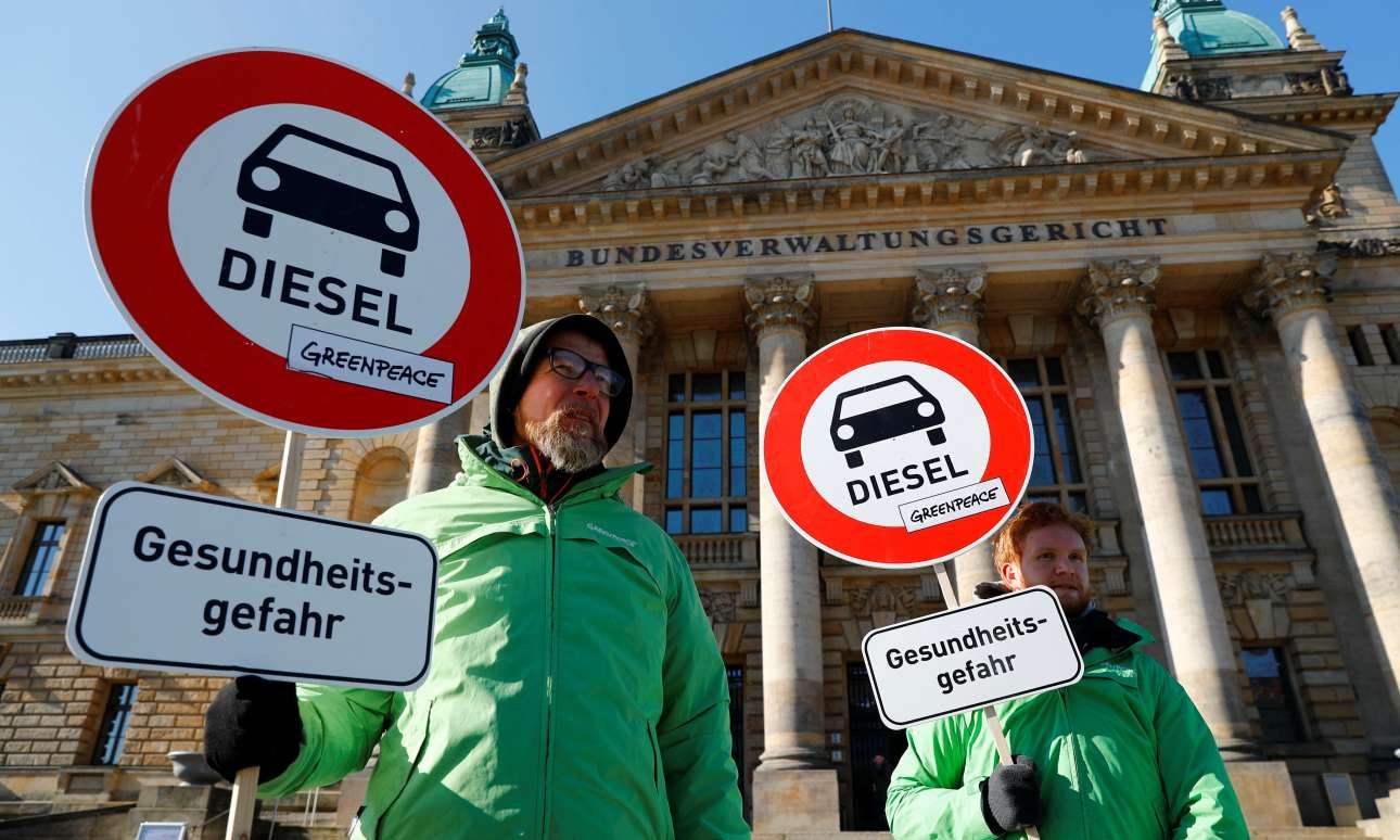 Προς απαγόρευση των ντιζελοκίνητων στις γερμανικές πόλεις