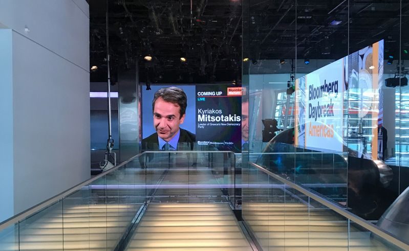 O Μητσοτάκης προέβλεψε τον χρόνο των εκλογών στο Bloomberg
