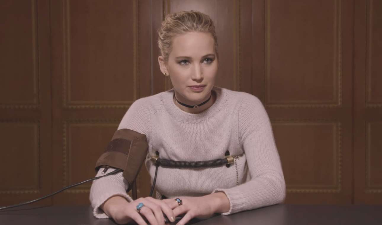 H Τζένιφερ Λόρενς περνά από ανιχνευτή ψεύδους