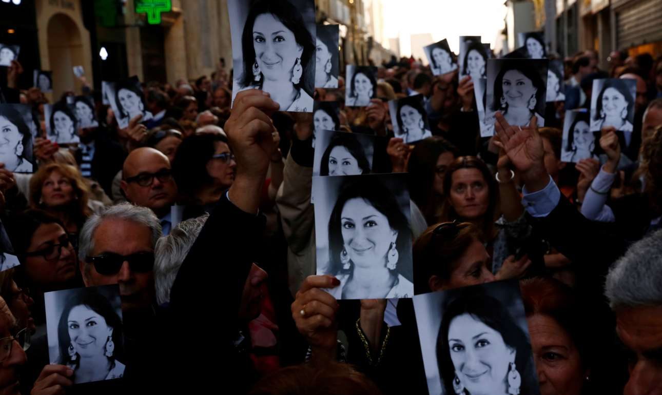 Ζητείται Δικαιοσύνη έξι μήνες μετά τη δολοφονία της Ντάφνι Γκαλίζια