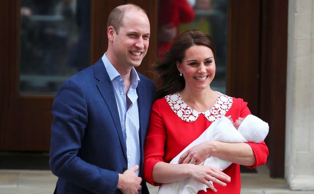 Αγόρι το τρίτο παιδί του Γουίλιαμ και της Κέιτ Μίντλετον