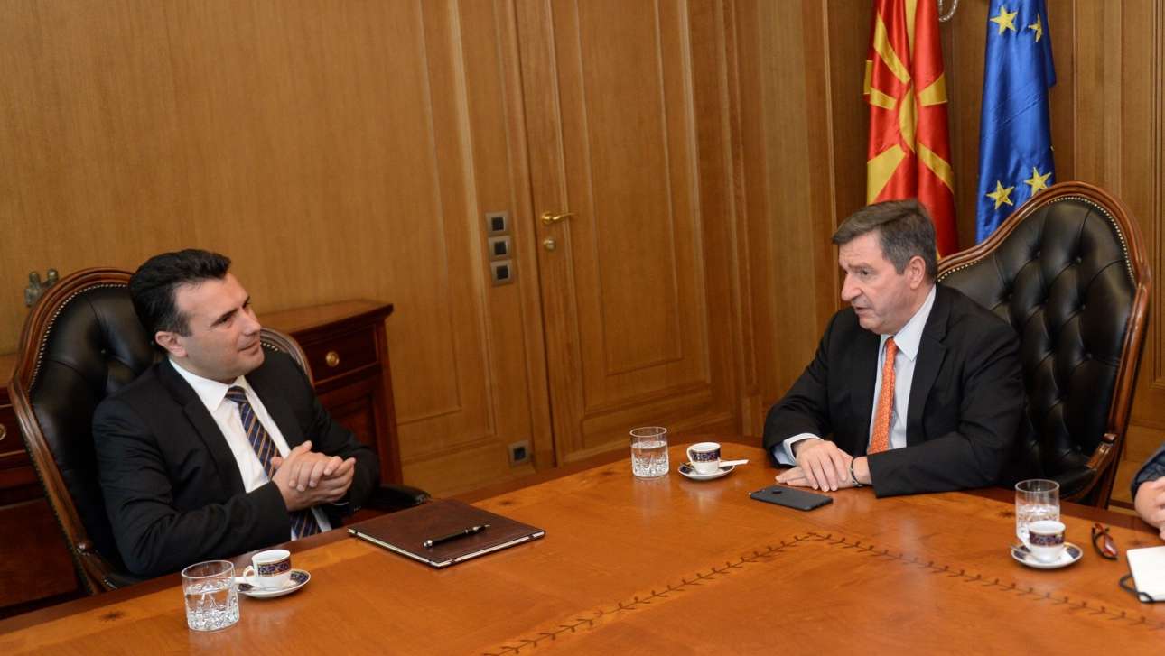 Ο κ. Καμίνης έγινε δεκτός από τον πρωθυπουργό της πρώην Γιουγκοσλαβικής Δημοκρατίας της Μακεδονίας (cityofathens.gr)