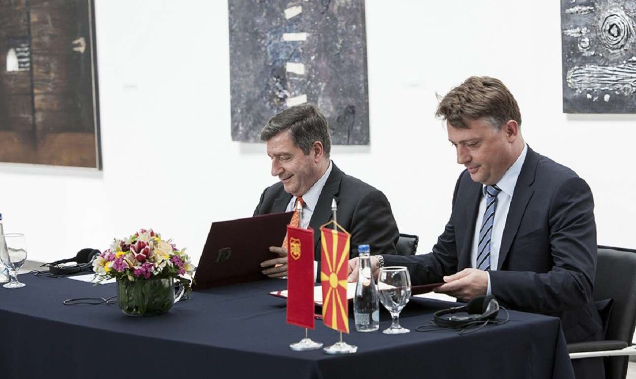 Επίσκεψη του δημάρχου Αθηναίων στα Σκόπια και υπογραφή Συμφώνου Συνεργασίας