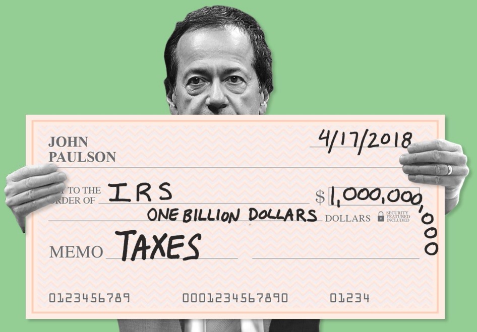 Τζον Πόλσον: Ο μεγαλοεπενδυτής που χρωστάει στην εφορία 1 δισ. δολάρια