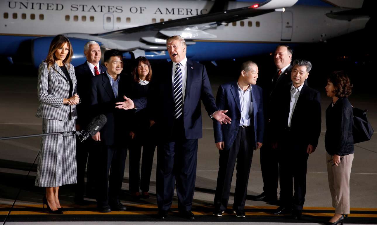 Συνάντηση Ντόναλντ Τραμπ-Κιμ Γιονγκ Ουν στη Σιγκαπούρη στις 12 Ιουνίου