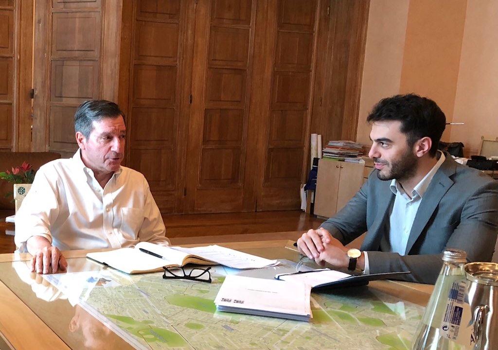 Ο Γιώργος Καμίνης στηρίζει τον γραμματέα του Κινήματος Αλλαγής