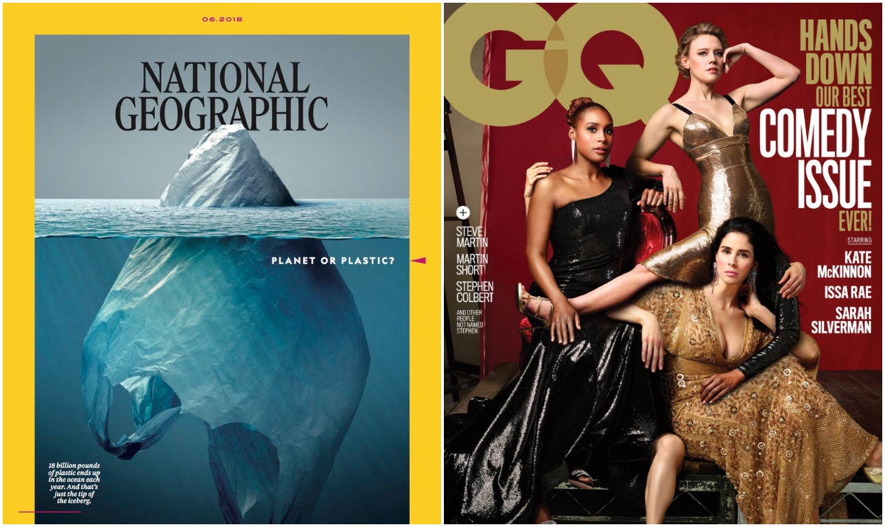 Οταν δεν υπάρχει τίποτα καλύτερο από ένα καλό εξώφυλλο περιοδικού