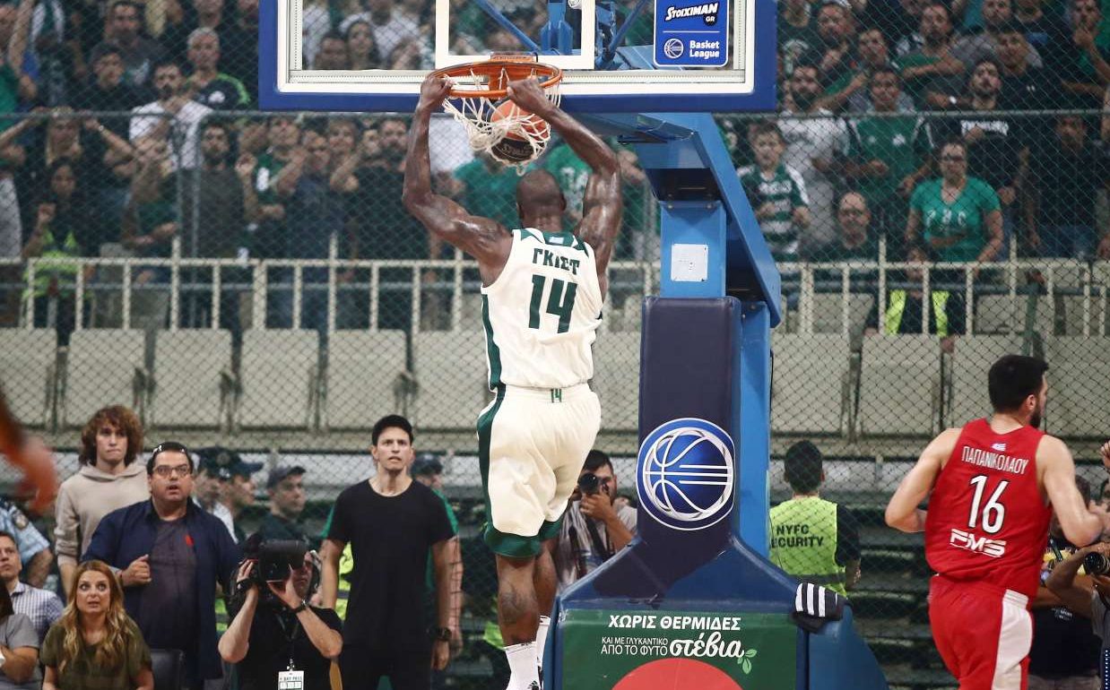 Πρωταθλητής στο μπάσκετ ο Παναθηναϊκός, υπό το βλέμμα του Giannis
