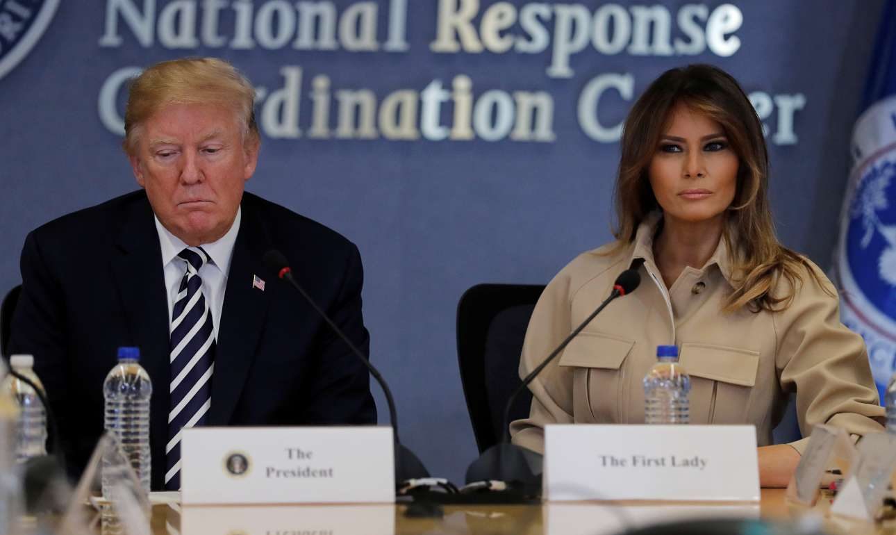 Μελάνια εναντίον Ντόναλντ Τραμπ: «όχι» στον χωρισμό παιδιών μεταναστών από τους γονείς τους