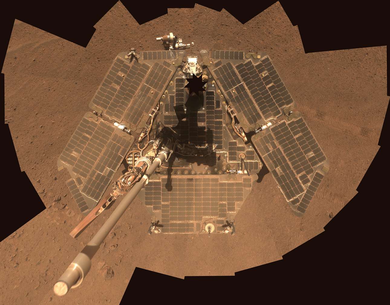 Tρομερή αμμοθύελλα απειλεί το Opportunity της NASA
