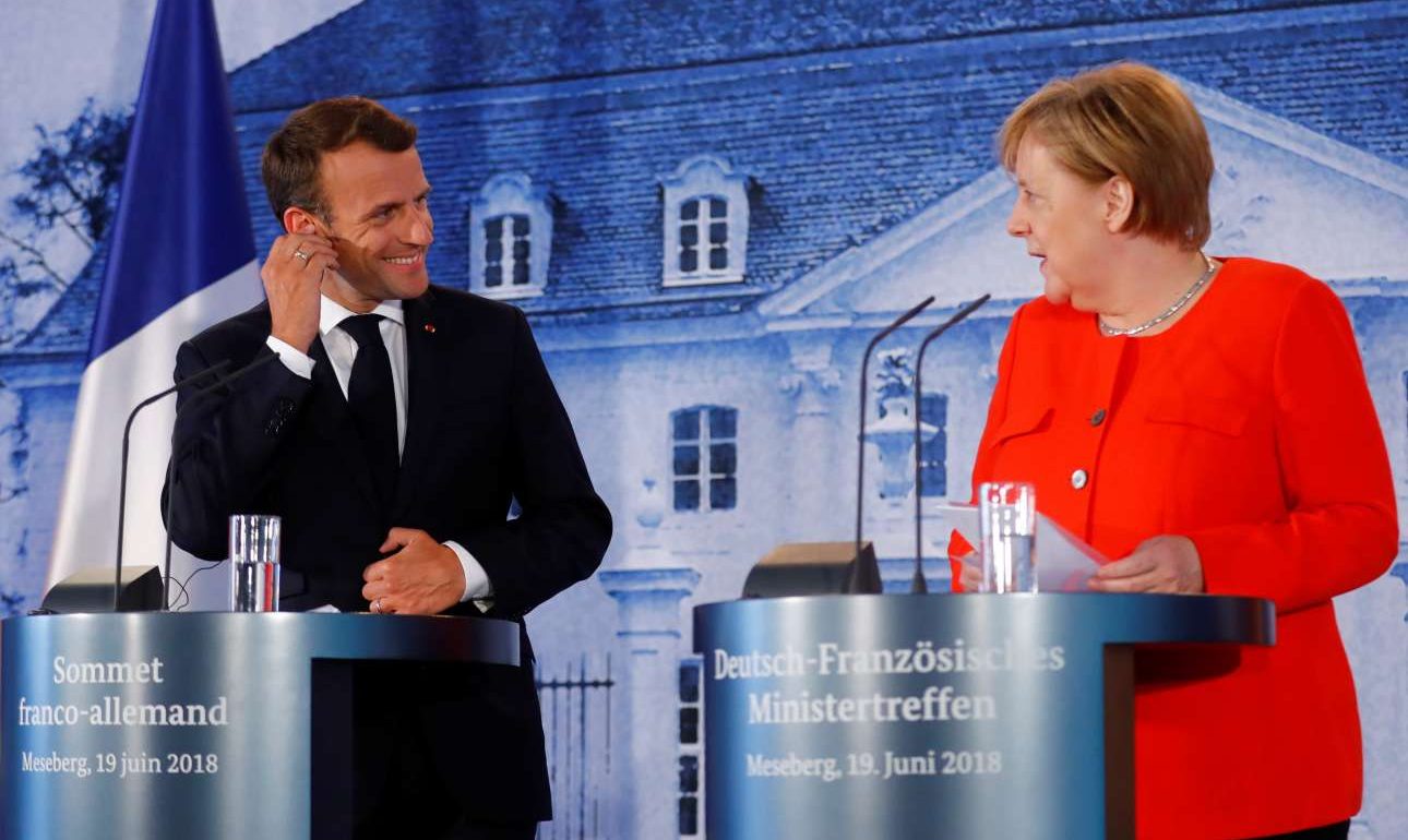 Μέρκελ και Μακρόν συμφώνησαν για κοινό προϋπολογισμό στην Ευρωζώνη