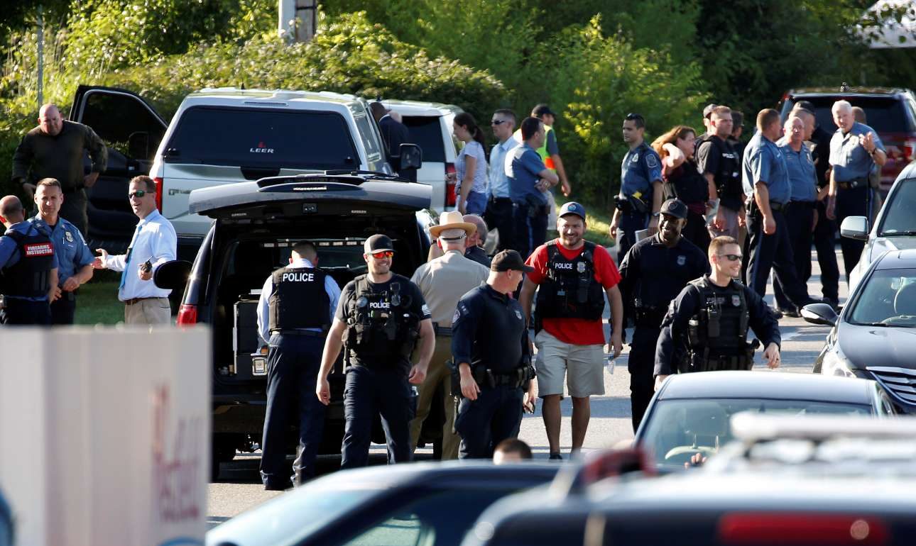 Πέντε νεκροί σε ένοπλη επίθεση σε γραφεία εφημερίδας στο Μέριλαντ