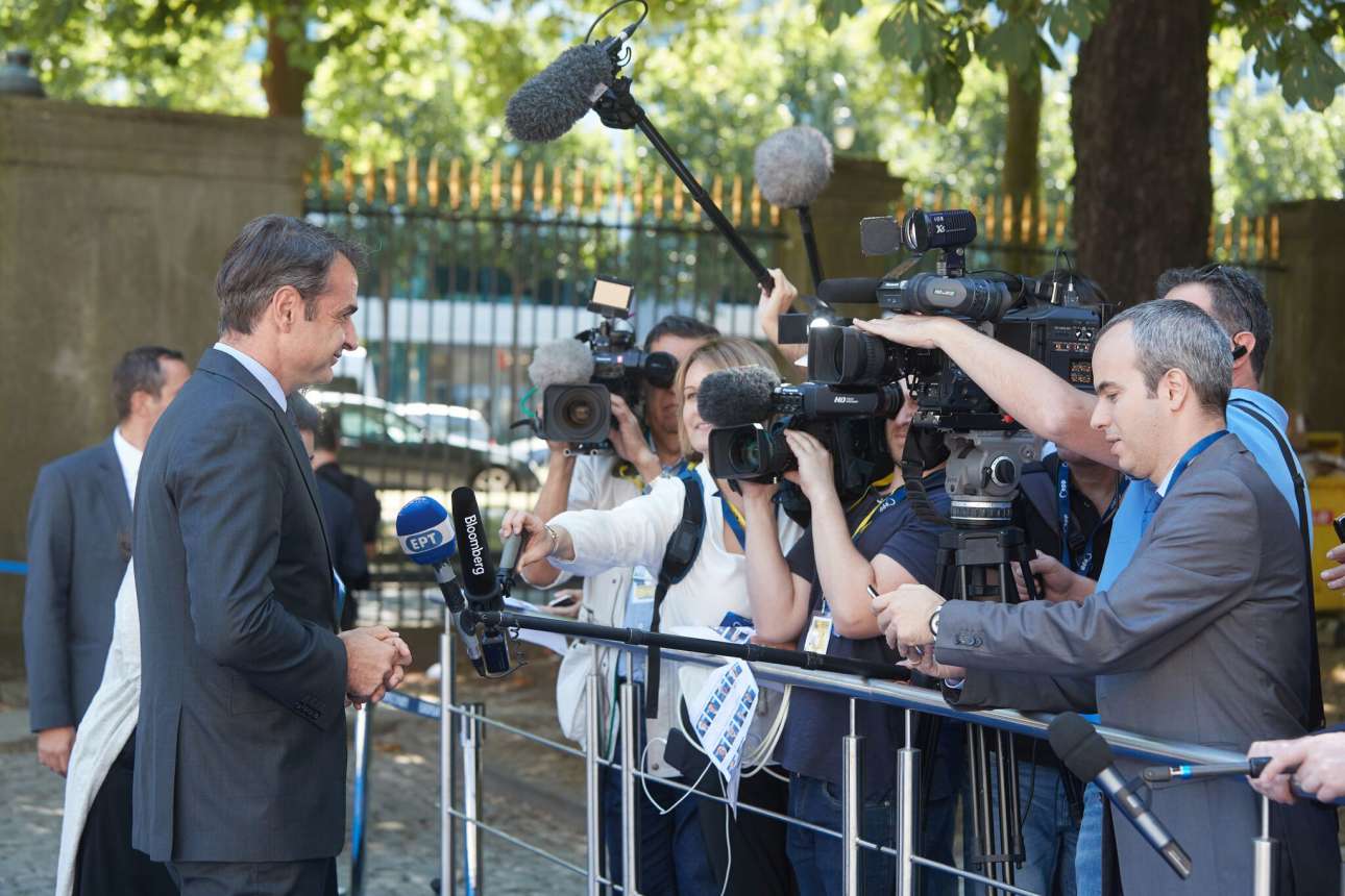 Μητσοτάκης: Το θέμα είναι πώς θα φύγουν περισσότεροι πρόσφυγες από την Ελλάδα