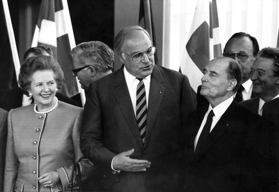 FAZ-Kohl-Thatcher-Mitterand