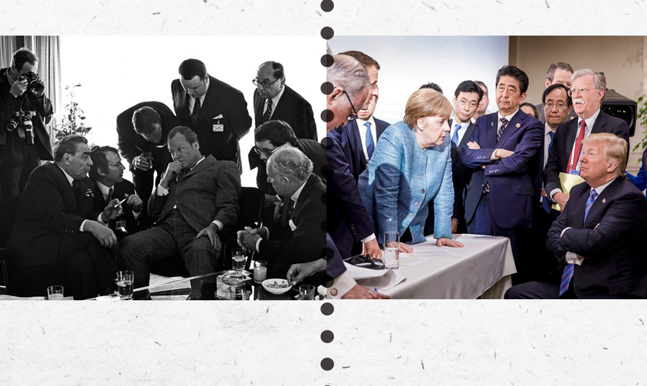 Μπρέζνιεφ – Μπραντ (εχθροί σαν φίλοι), Τραμπ – Μέρκελ (φίλοι σαν εχθροί)