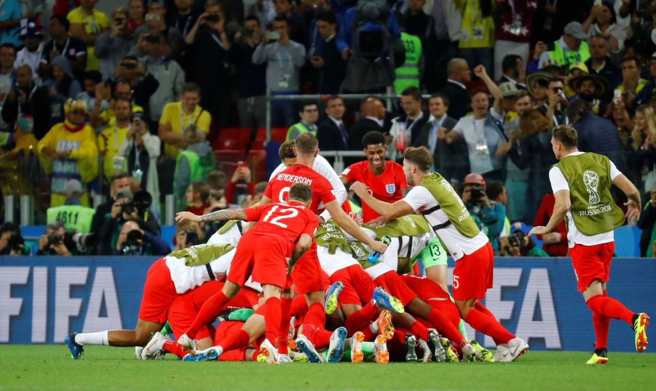 Η Αγγλία στους «8» – Κέρδισε 4-3 στα πέναλτι την Κολομβία