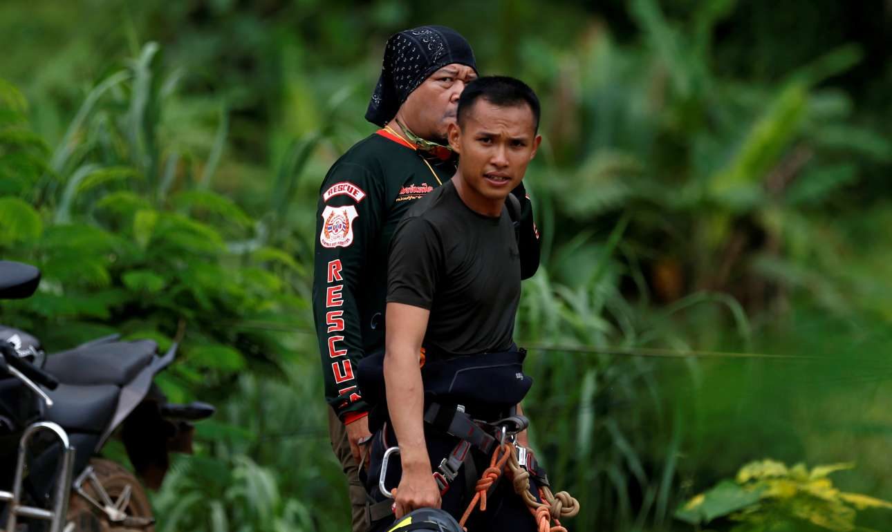 Οι βροχές απειλούν τη διάσωση των παιδιών στη Ταϊλάνδη