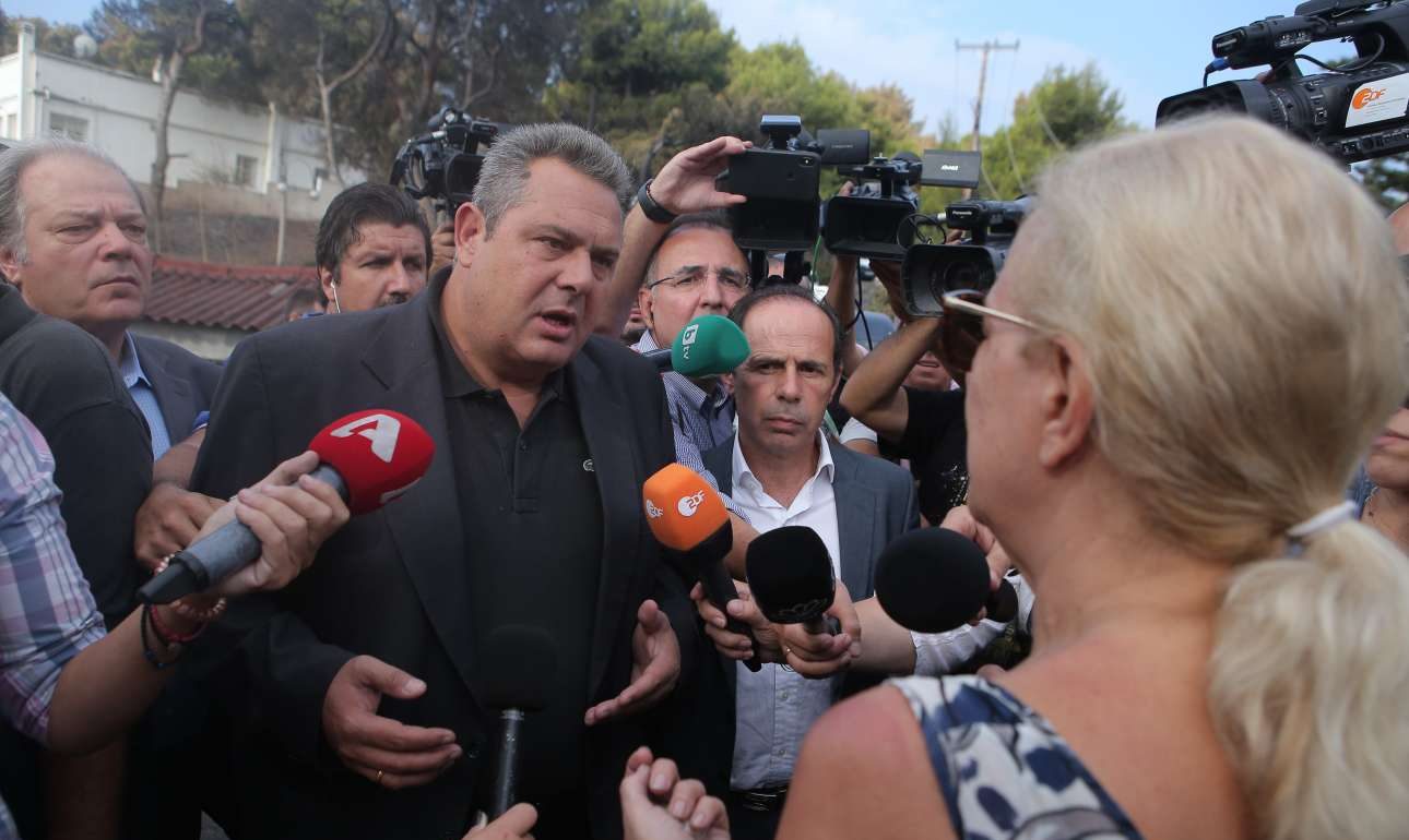 Μια καμένη πολιτική