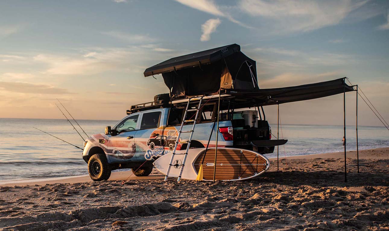 Nissan TITAN Surfcamp: Εχει και ντουζιέρα, πάμε διακοπές;