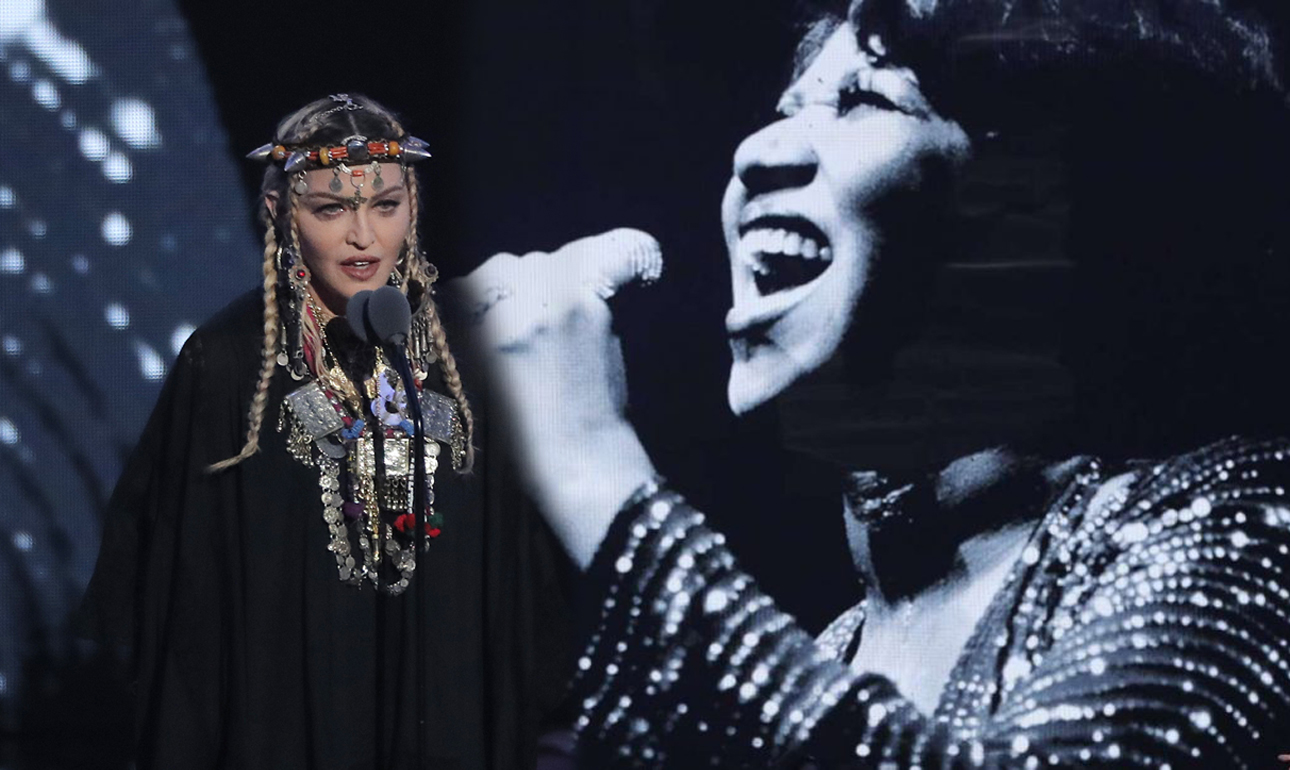 Η βασίλισσα της ποπ Μαντόνα δεν σεβάστηκε τη βασίλισσα της σόουλ Αρίθα