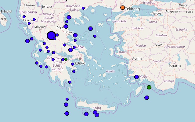 Ισχυρός σεισμός 5,2 Ρίχτερ συγκλόνισε τα Τρίκαλα
