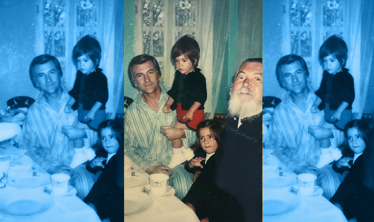 Κώστας Μπακογιάννης: Η φωτογραφία με τον Παύλο, την Αλεξία και τον παππού Μπακογιάννη