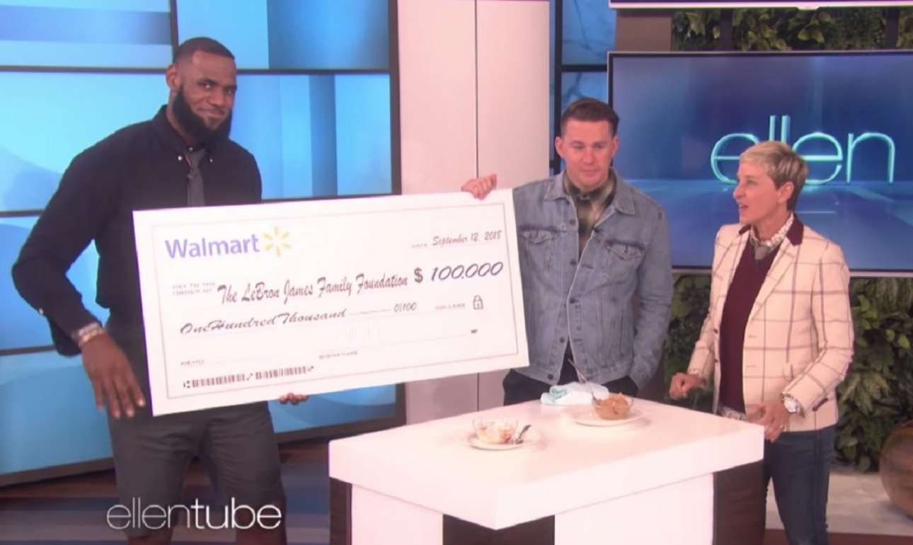 Ο Λεμπρόν Τζέιμς κέρδισε 100.000 ευρώ… πίνοντας (και) ένα σφηνάκι!