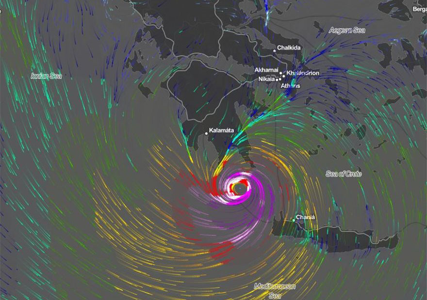 Εκτακτο δελτίο επικίνδυνων καιρικών φαινομένων – πού θα χτυπήσει ο «Ζορμπάς»