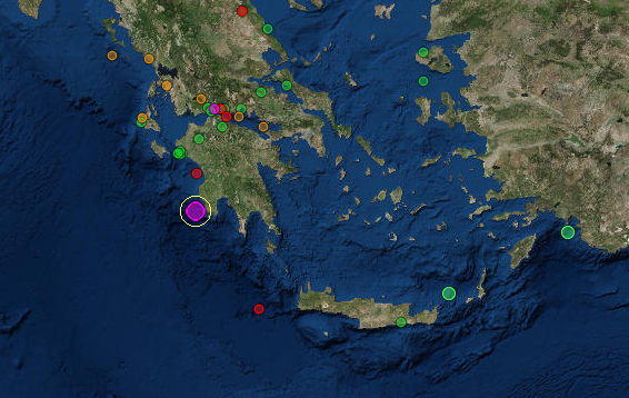 Σεισμός 5,1 Ρίχτερ ταρακούνησε τη Μεσσηνία