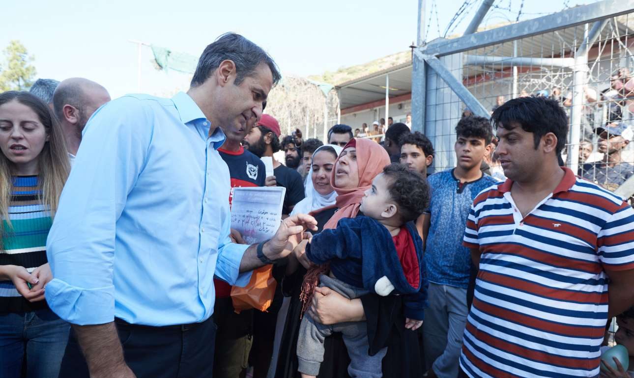 Μητσοτάκης: «Εκκωφαντική η αποτυχία της κυβέρνησης στο Προσφυγικό»