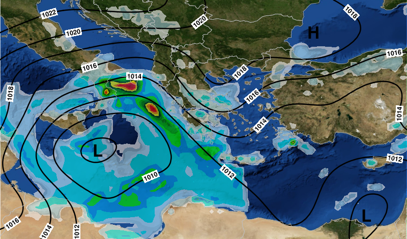 Πού θα χτυπήσει η καταιγίδα «Ορέστης» – Εκτακτο δελτίο καιρικών φαινομένων