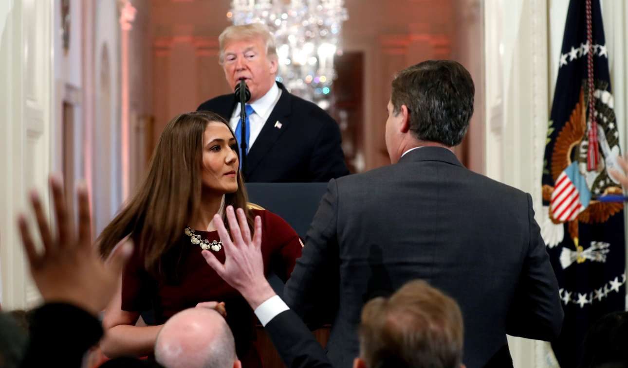 Εξαλλος ο Τραμπ με δημοσιογράφο του CNN – του αφαίρεσε τη διαπίστευση