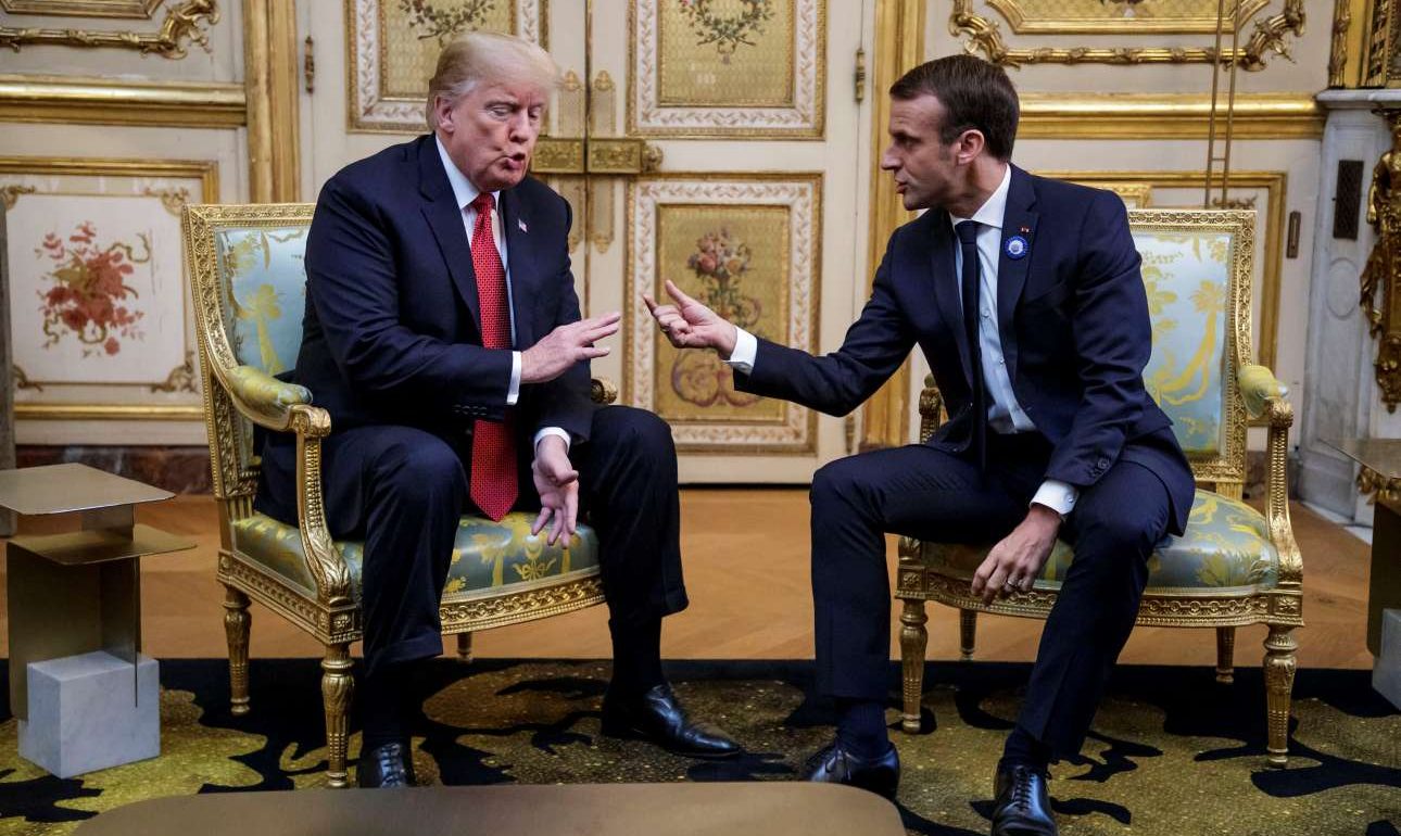 Μακρόν και Τραμπ σε αναζήτηση κοινής γραμμής για την άμυνα παρά το tweet-«νάρκη»