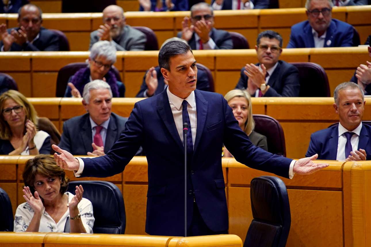 Η ισπανική Γερουσία καταδίκασε τη δικτατορία του Φράνκο