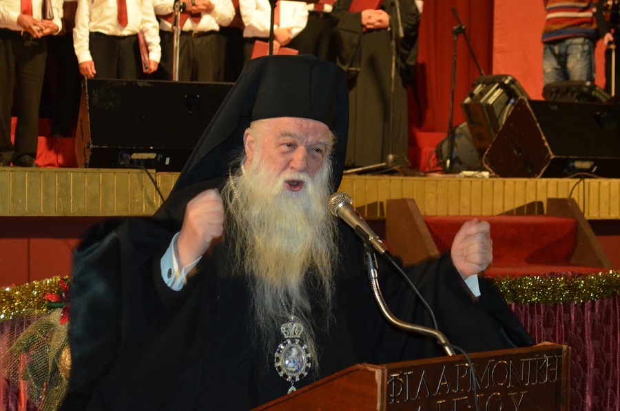 Κεραυνοί Αμβρόσιου και κάλεσμα «επαναστάσεως»: «Ελληνες Ορθόδοξοι σηκώστε τα λάβαρα»