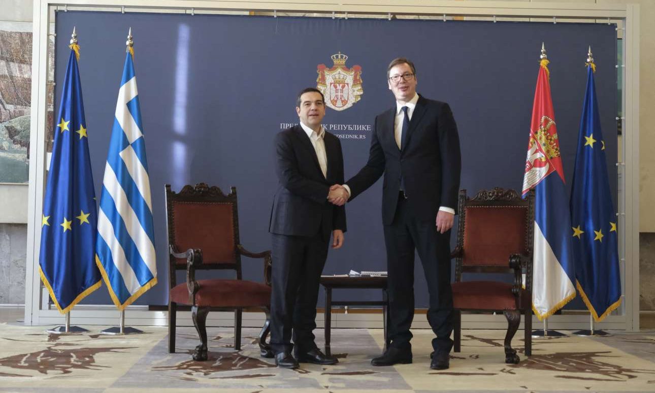 Τσίπρας από Σερβία: Τριμερής συνεργασία με ΠΓΔΜ μετά τη Συμφωνία των Πρεσπών