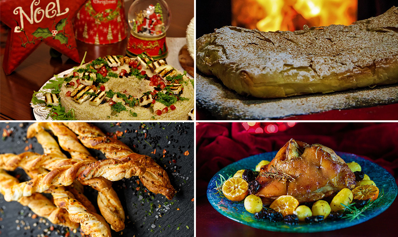 Τραπέζι πρωτοχρονιάτικο, από την Κρήτη και τη Μάνη